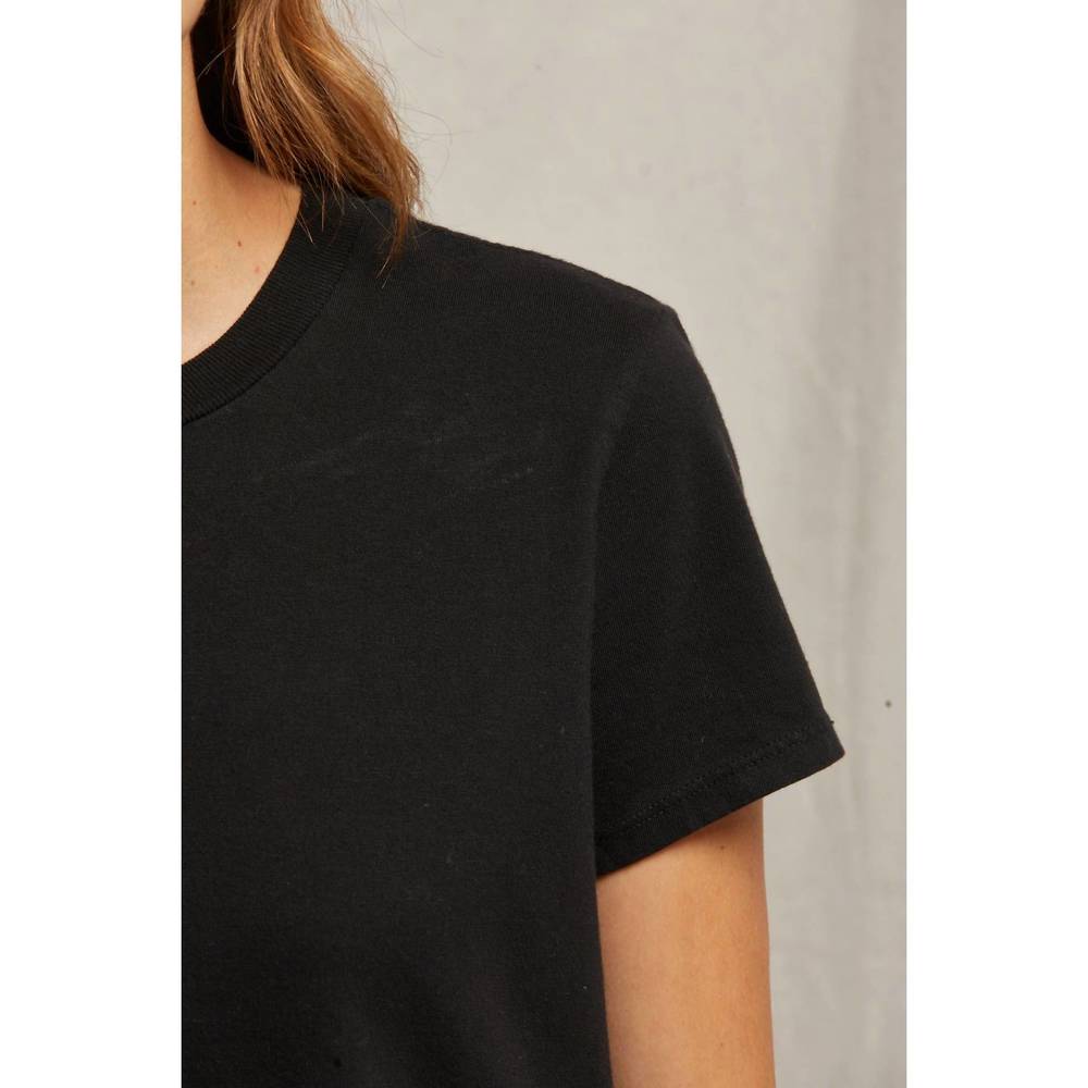 NEW PERFECTWHITETEE springsteen cotton tee in true black - Picture 3 of 4